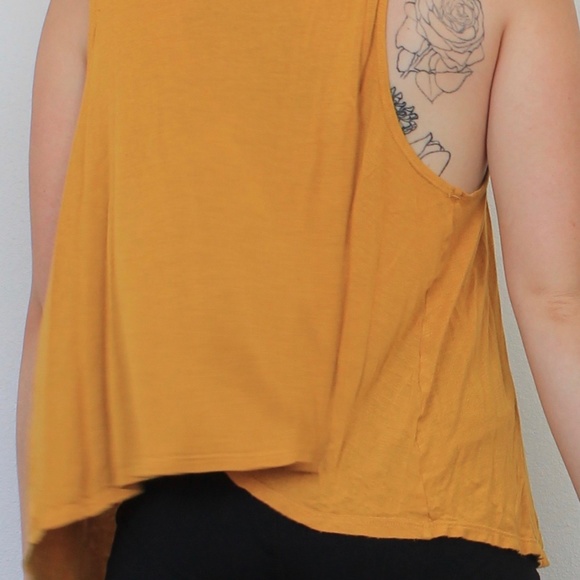 Mustard "Honey" Muscle Tank - Picture 4 of 4